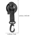 thumbnail image 2 of 4pcs Car Tent Suction Cup Hangers Heavy Duty Heavy Duty Tent Plastic Hanger Heavy Duty Garment Rack Wall Clothes Rack Garment Rack Heavy Duty Window Hooks Portable Hanger Vacuum, 2 of 5