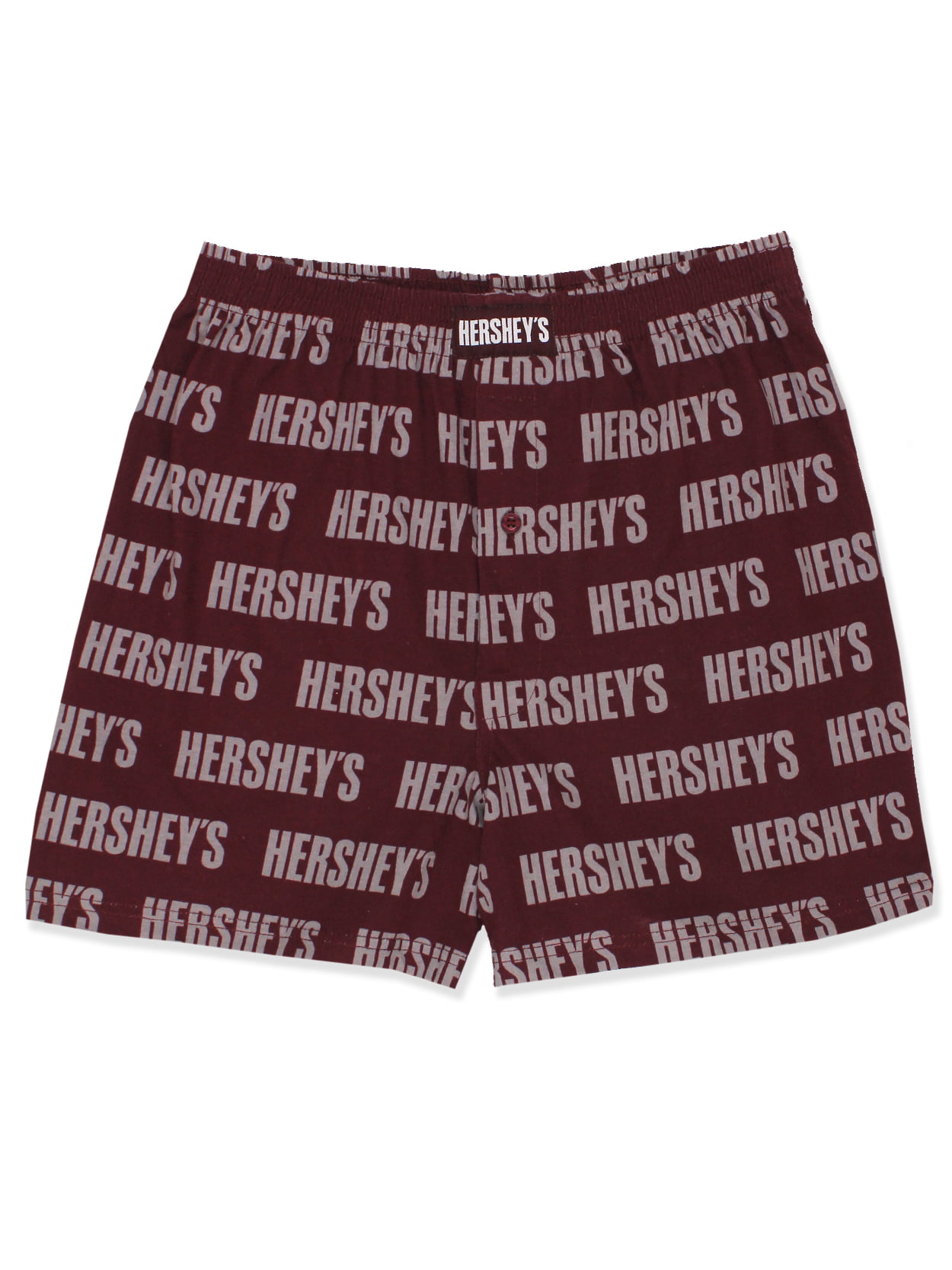 HERSHEY'S Chocolate Bar Reese's Peanut Butter Cup Mens Boxer Lounge Shorts 