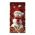 thumbnail image 2 of ToyKingdee Christmas Door Cover Decoration Xmas Large Photography Background Banner Porch Sign for Winter Indoor Outside Front Door Banner Farmhouse Party Supplies, 2 of 6
