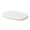 White, variant on bestolf Oval Bath Mat Thick Super Absorbent Plush Area Rug Shaggy Carpet Backing Machine Washable Soft Bathroom Floor Mat