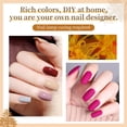 thumbnail image 6 of JODSONE 60 PCS Gel Nail Polish Set with 5 Bottles of Base and Glossy Matte Top Coat, 55 Long-Lasting Soak Off Gel Polish, 6 of 8