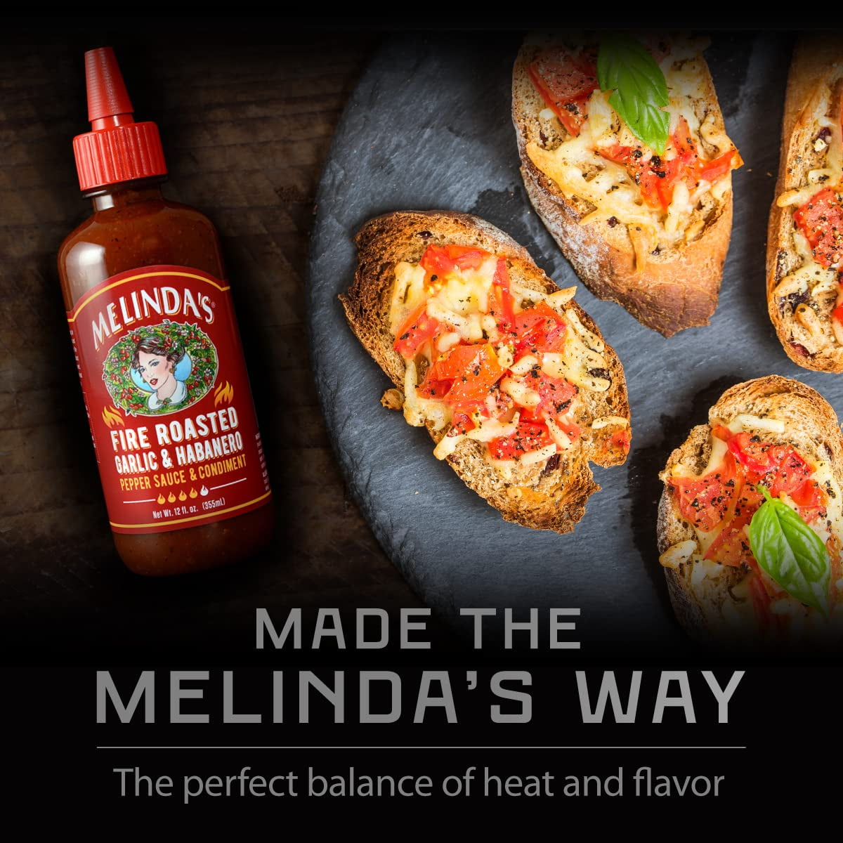 Melinda's Fire Roasted Garlic Habanero Pepper Sauce