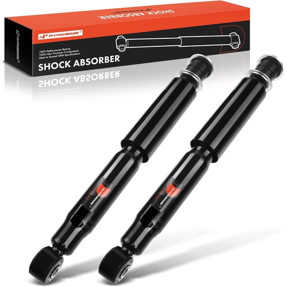 A-Premium Front Pair (2) Left and Right Shock Absorber Compatible with GMC Chevrolet Silverado Sierra 2500 3500 HD, Suburban 2500, Sierra 2500, Yukon XL 2500
