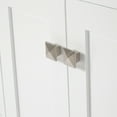 thumbnail image 4 of Ariel Cambridge 61 In. Double Oval Sink Vanity With White Quartz Countertop In White, 4 of 10