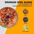 thumbnail image 4 of Taco Tuesday TTCHP2RD 2-Cup Capacity 2-Speed Chopper with Stainless Steel Blades, 4 of 7