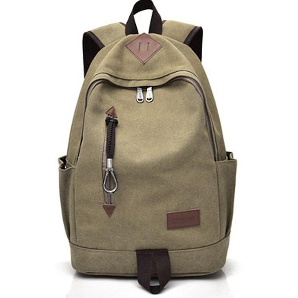 Mochila informal para hombre, bolso de viaje retro, bolso escolar