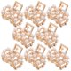 thumbnail image 3 of 12pcs Pearl Hair Clips Simple Hair Pin Claw Clip Pretty Hair Accessories for Women Girls Ladies Brides, 3 of 3