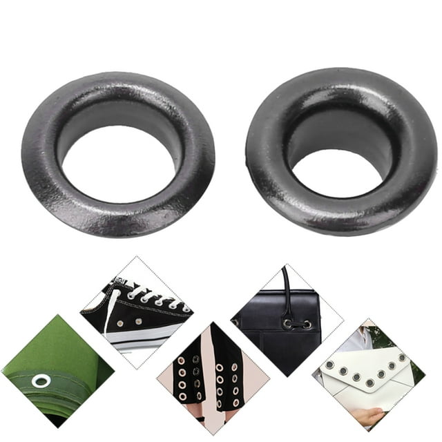 100Pcs Grommet Eyelets Tool Brass Eyelet For Shoes Belt Backpack Leather Craft DIY Scrapbook 5mm