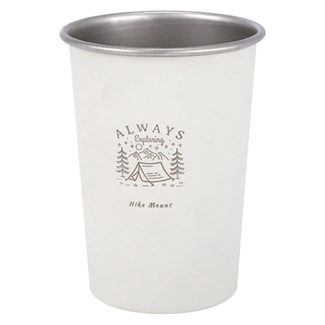 Fiudx Taza de Acero Inoxidable, Elegante Taza de Café Portátil, Resistente Al Calor, para Acampar, Diseño Colorido y Llamativo, Ideal para Viajes Al Aire Libre, Ideal para Los Amantes de La Naturalez
