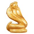 thumbnail image 1 of Resin Snake Ornaments For Ruyi Snake Desktop Ornaments Bookcase Entryway Crafts Home Gold, 1 of 8