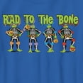 thumbnail image 2 of Boy's Teenage Mutant Ninja Turtles Halloween Rad to the Bone  Graphic Tee Royal Blue Large, 2 of 5