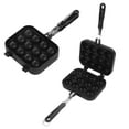 thumbnail image 4 of Takoyaki Grill Pan, Easy Cleaning Takoyaki Pan Hook Design Heat  Handle Non Stick Heating Evenly  for Cooking, 4 of 8