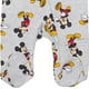 thumbnail image 5 of Footies Disney Mickey Mouse recién nacidos, paquete de 2, 3 a 6 m, 5 of 9