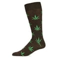 thumbnail image 4 of MeMoi Men's Me and Mary Jane Bamboo Blend Novelty Crew Sock - Mens - Male, 10-13, Black, 4 of 7