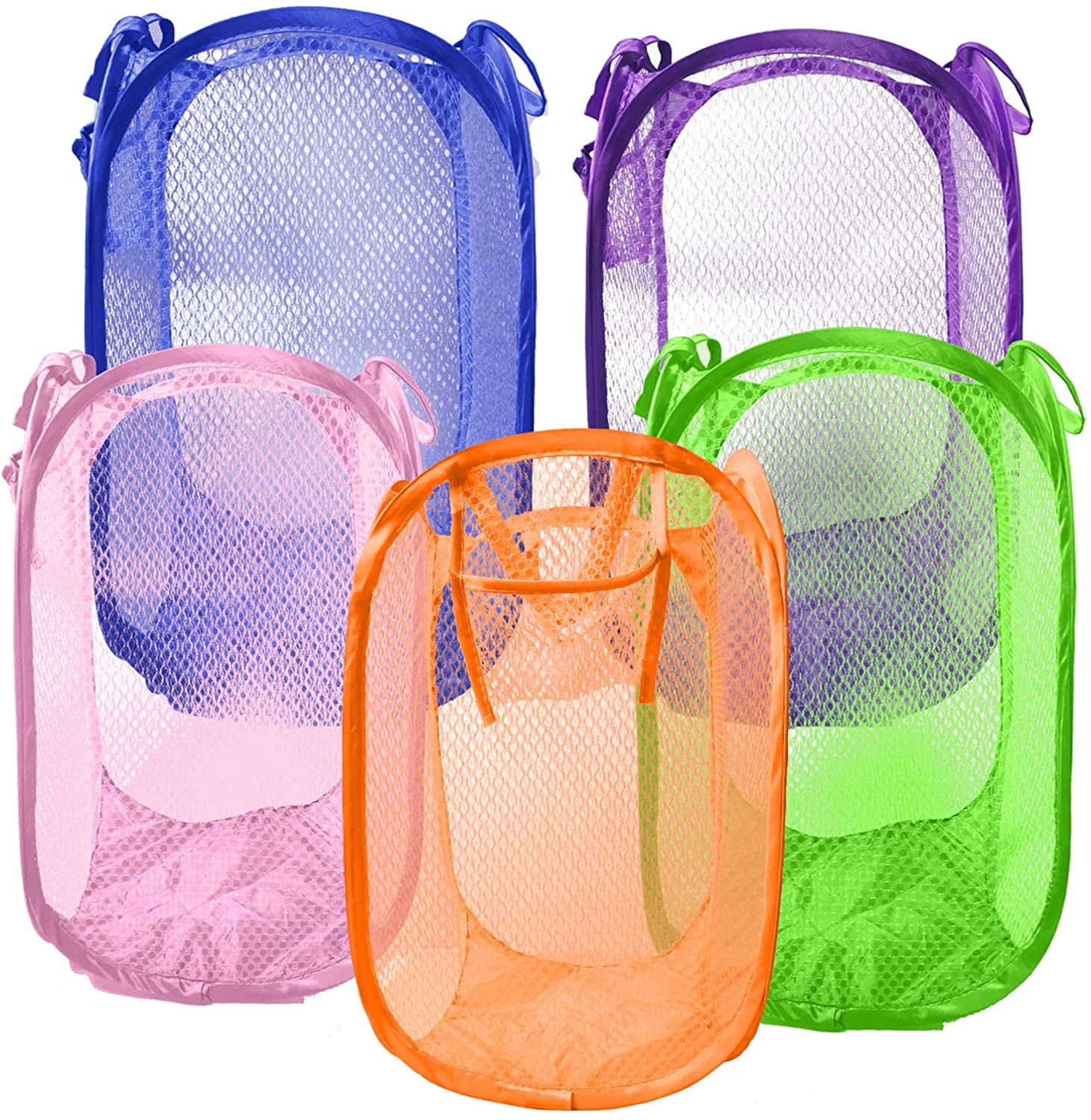 Mziart Kids Laundry Basket, Collapsible Laundry Hamper Toy Storage