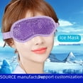 thumbnail image 2 of Compresa de hielo fresca de verano, compresa caliente, gel para ojos, bolsa de hielo, gel refrescante frío de PVC, máscara para ojos para dormir y viajar, 2 of 6