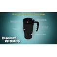 thumbnail image 3 of 14 oz. Insulated Plastic Travel Mugs - 10 pack - Black, 3 of 5