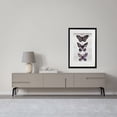 thumbnail image 4 of Cuadro decorativo mariposas LUNE ART GALLERY AnimalArt pintura a mano marco negro vidrio, 4 of 5