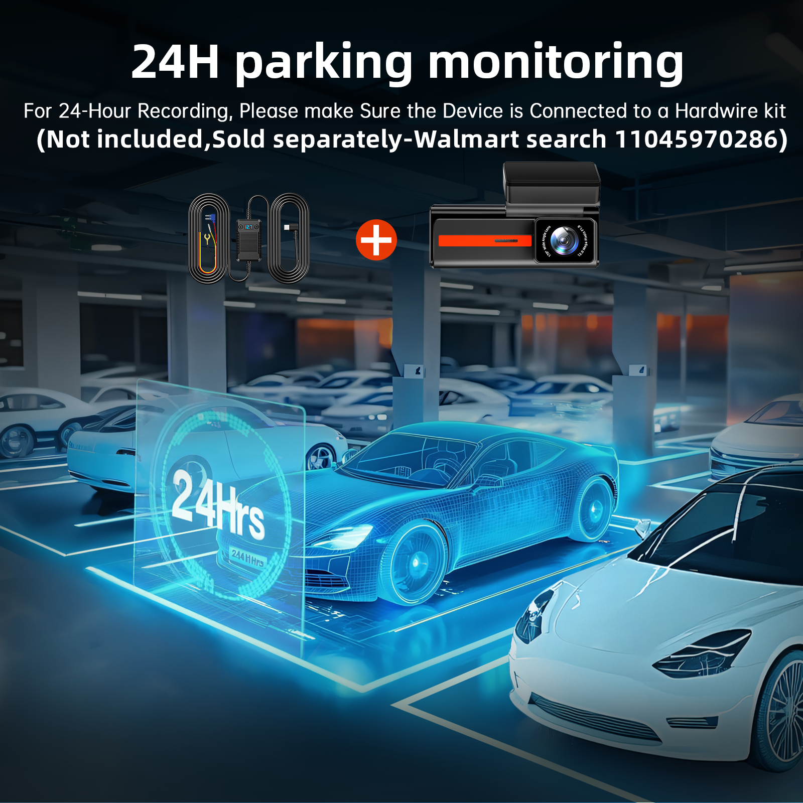 FFN 4K+1080P Dual Dash Cam with WiFi & Night Vision photo 6