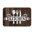 thumbnail image 2 of Kitchen Rug Non Slip Washable Kitchen Mat Vintage Utensil Print Floor Runner Absorbent Anti Fatigue Sink Laundry Office Decor for Farmhouse Home Entryway Hallway Runner Kitchen Decor Sink Runner Mat, 2 of 5