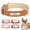 Brown, variant on Pet Artist Leather Dog Collars Personalized Dog Collar with Customized Name & Number Engraved Durable Adjustable Collar for Small Medium Large Dogs