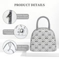 thumbnail image 4 of Disketp Panda Bear Bolsa Térmica para Almuerzo, Lonchera con Abertura Amplia y Gran Capacidad, Organizador Reutilizable para Mujeres, Hombres y Adultos, 4 of 6