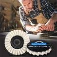 thumbnail image 5 of 2/1pcs Wool Felt Flap Polishing Disc New Wool Polishing Wheel Disc Buffing Pad Polishing Wheel Disc Buffing Pad Felt Flap Disc Abrasives for Metal Marble Stone, 5 of 10