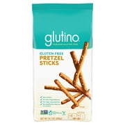 Glutino Gluten Free Pretzel Sticks Family Size 14.1 oz Pack of 4