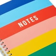 thumbnail image 5 of Hallmark Spiral Notebook, Wide Rainbow Stripe, 100 Pages, 5 of 6