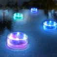 thumbnail image 1 of Luz flotante solar LED para piscina, lámpara de noche colorida subacuática (B), 1 of 5