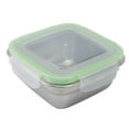 thumbnail image 2 of 304 Stainless Steel Lunch Box Leak Proof Airtight Food Storage Container with Lid, Multipurpose for Kitchen, Travel, 2 of 8