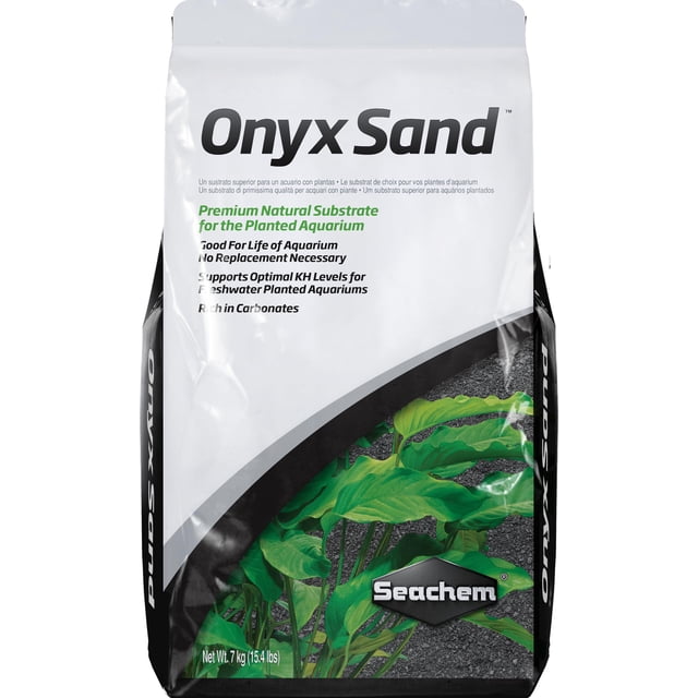 Sustrato para Acuario Seachem Onyx Sand 7 kg