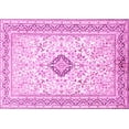 thumbnail image 1 of Ahgly Company Indoor Rectangle Medallion Pink Traditional Area Rugs, 5' x 8', 1 of 4