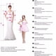 thumbnail image 5 of LIYYLHQ Rosa fuera del hombro longitud media vestido De fiesta corto Vestidos De Fiesta De Noche vestido De graduación Vestidos Largos De Fiesta De Noche, 5 of 5