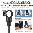 thumbnail image 3 of Espejo para Bicicleta West Biking Ajustable y Giratorio para Manubrio, 3 of 8