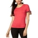 thumbnail image 1 of Camiseta básica con lazo a rayas para mujer maison Jules rojo XS, 1 of 1