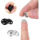 thumbnail image 1 of 140 juegos de botones a presión de acero inoxidable para coser, broches, ganchos de costura y cierres de ojales, para ropa, cuero, 8,5 mm, 10 mm, 12 mm, 16 mm) plateado, 1 of 5