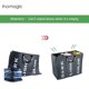 thumbnail image 4 of Large Foldable Laundry Basket Portable Storage Bag Bin with Carry Handles Dirty Clothes Bag for Bathroom Bedroom, 4 of 5