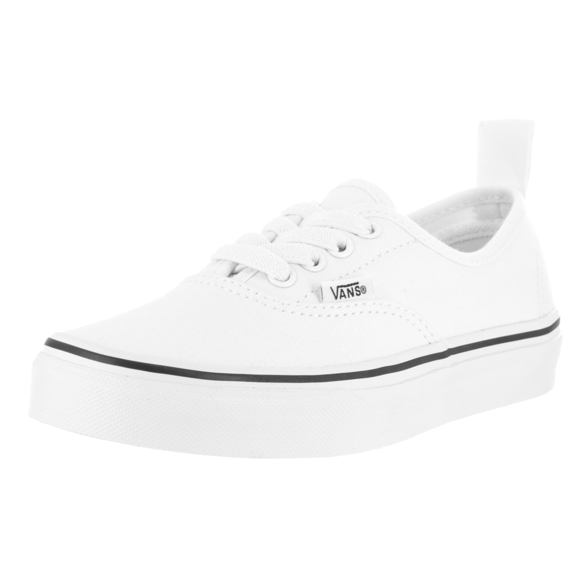 white vans with laces
