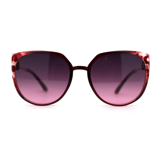 Lunettes de Soleil 90s pour Femmes, Fines, Surdimensionnées, Oeil de Chat, Papillon, Design, Rouges, Violettes