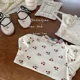 thumbnail image 1 of Camiseta de manga larga con lazo de perlas para niñas pequeñas, ropa de algodón Kawaii con borde de Selvedge Floral, Base abullonada de manga, Corea, Otoño, 2024, 1 of 5