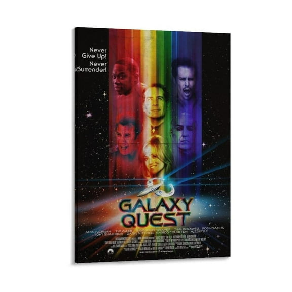 Galaxy Quest Movie Poster (1) Picture Print Wall Art Poster Painting Canvas Posters Artworks Room Aesthetic 12x18inch(30x45cm)