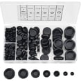 thumbnail image 1 of Surtido de tapones de goma - 170 piezas, 7 tamaños - Kit de juntas de anillo para cables eléctricos para bomba de agua de coche - Incluye estuche organizador s202412242548, 1 of 3