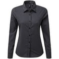 thumbnail image 1 of Premier Womens Maxton Gingham Long-Sleeved Shirt, 1 of 3
