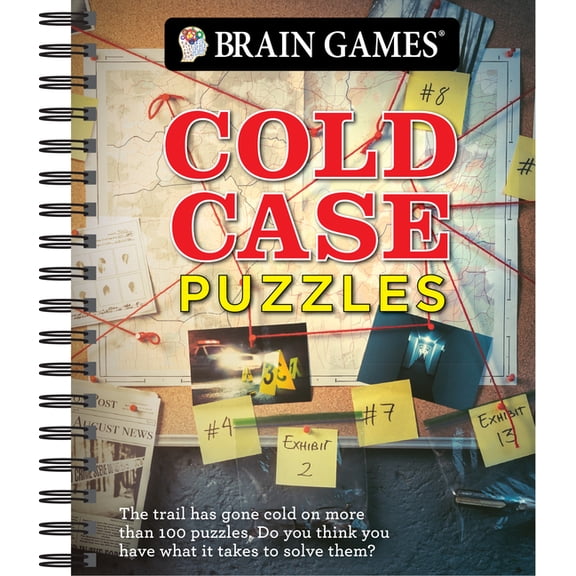 Brain Games Brain Games - Cold Case Puzzles, (Spiral-Bound)