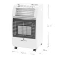 thumbnail image 3 of Calefactor Portátil Heat Wave 2 en 1 Blanco, 3 of 4