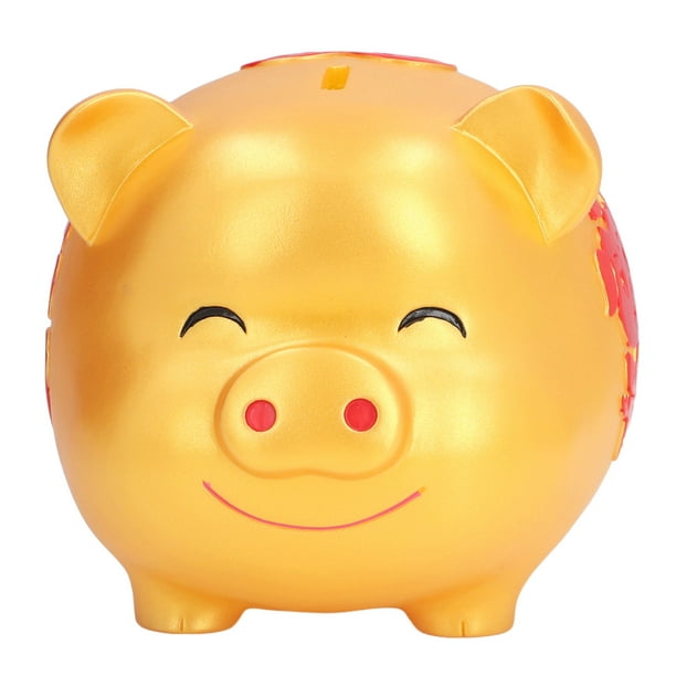 Caja Para Ahorro De Monedas, Artesanía Pintada A Mano, Color Transparente, Alcancía Respetuosa Con El Medio Ambiente Para Decoración Del Hogar, Regalo Para Almacenamiento De