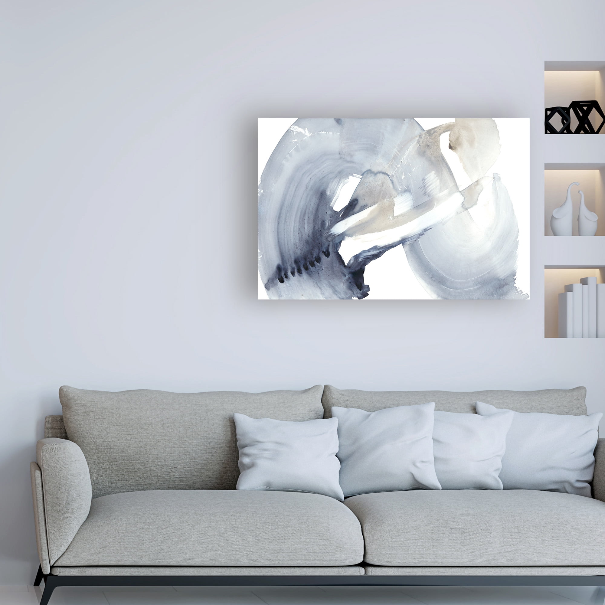 Trademark Fine Art 'Wave Break I' Canvas Art by Jennifer Goldberger