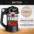 thumbnail image 4 of VINCI Micro Café Single-Serve Coffee Brewer | Compatible with Keurig K-Cups, K-Pods | Compact, Portable | Enclosed Brewing for Hotter Coffee | Large Capacity Reusable Filter Cup Included, 4 of 8
