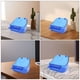 thumbnail image 5 of Bañera para pájaros, jaula para loros, accesorio para pájaros pequeños, periquitos, canarios, agapornis, color azul, 5 of 7